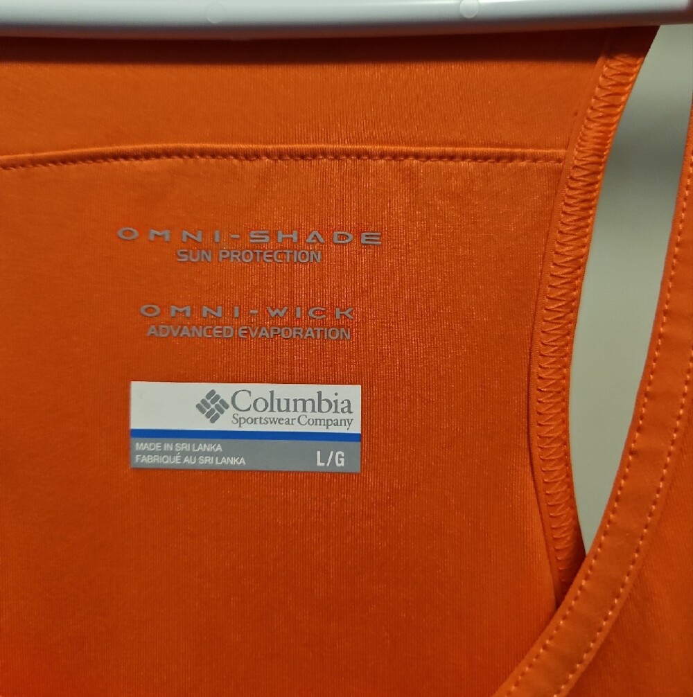 Columbia Orange Racerback Midi Dress - Picture 3 of 5